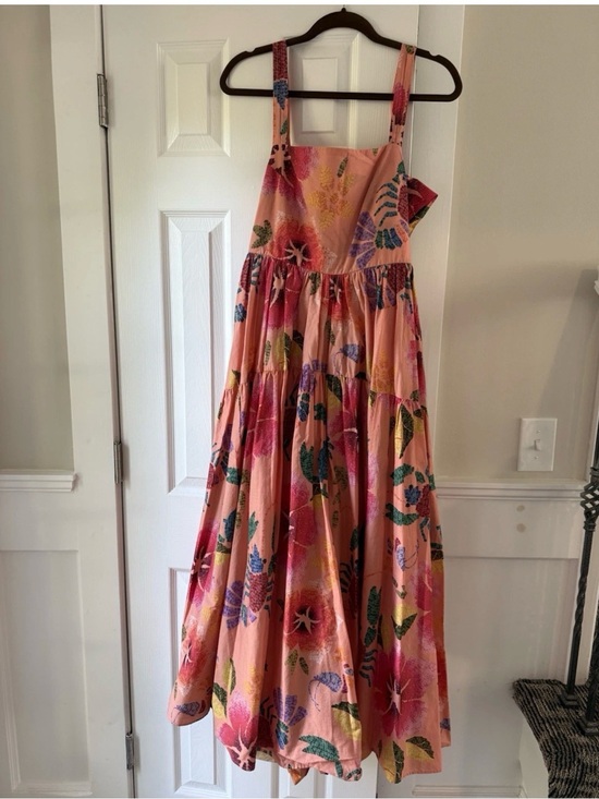 FARM Rio Dresses & Skirts - Farm Rio Floral Sea Midi Dress Size Medium EC1